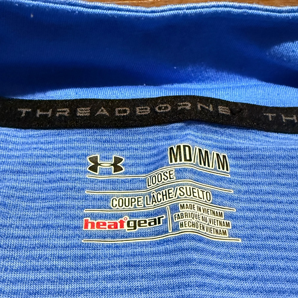 Under Armour Threadborne Blue Pullover - image 5
